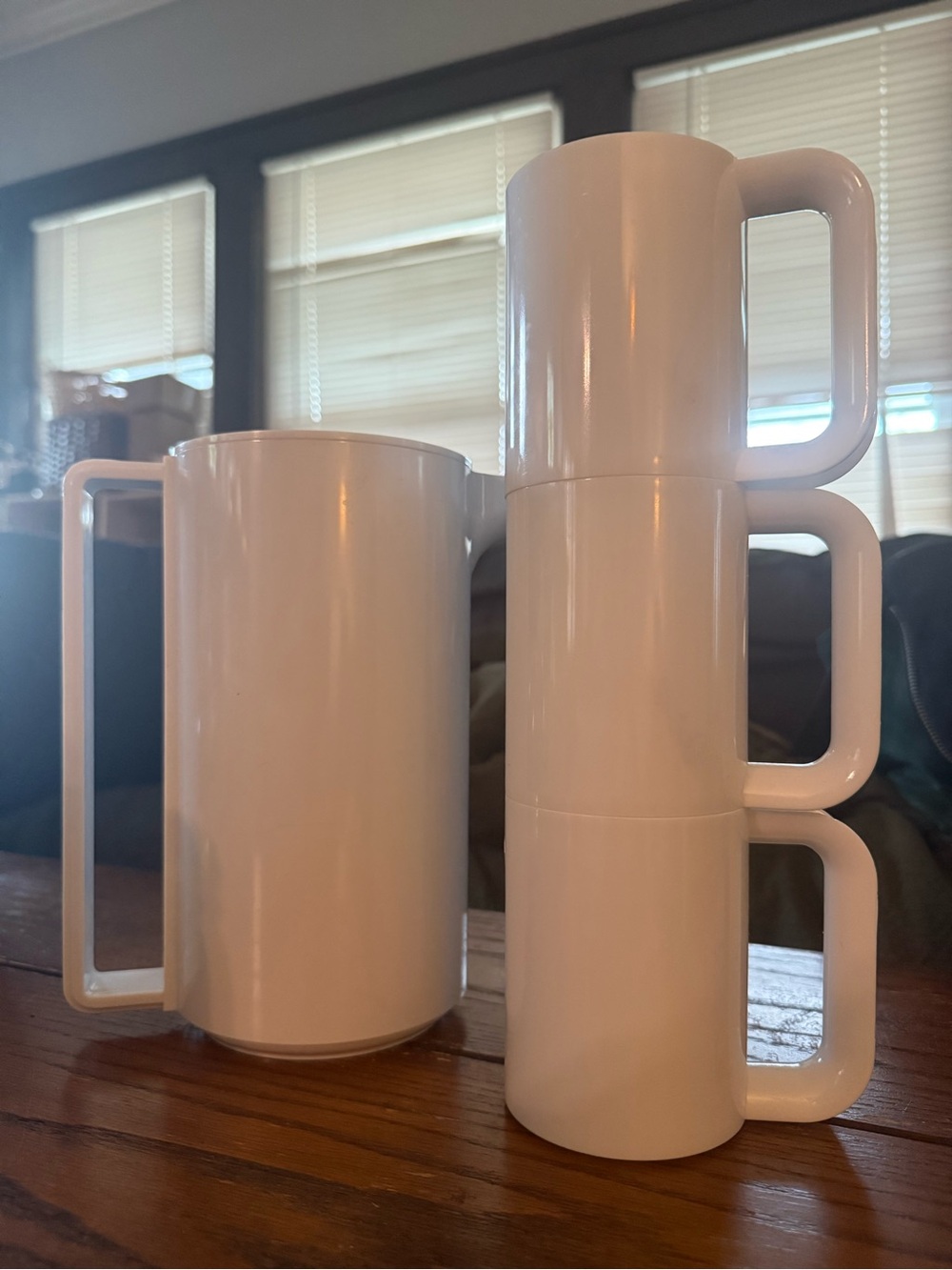 RARE 1964 Vintage Heller Max Set - Pitcher & 3 Cups - Original Art Deco
